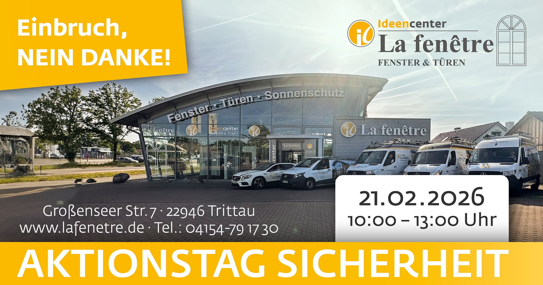 La Fenetre Weihnachtsanzeige